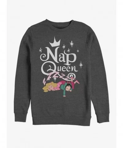 Unique Disney Ralph Breaks The Internet Aurora Nap Queen Sweatshirt $13.28 Sweatshirts