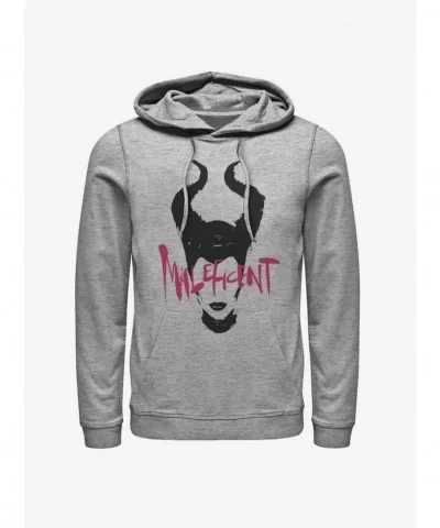 Limited-time Offer Disney Maleficent: Mistress of Evil Paint Silhouette Hoodie $10.78 Hoodies