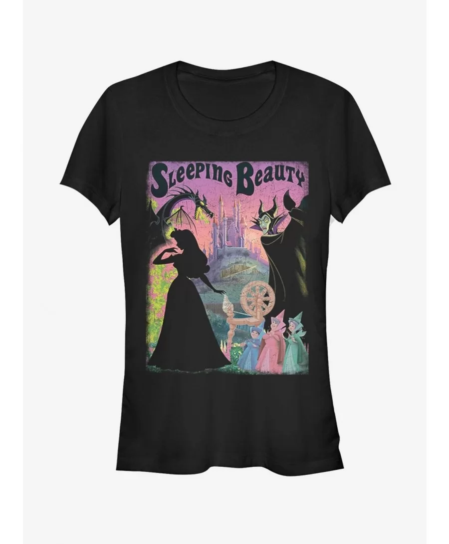 Bestselling Disney Sleeping Beauty Poster Girls T-Shirt $9.46 T-Shirts