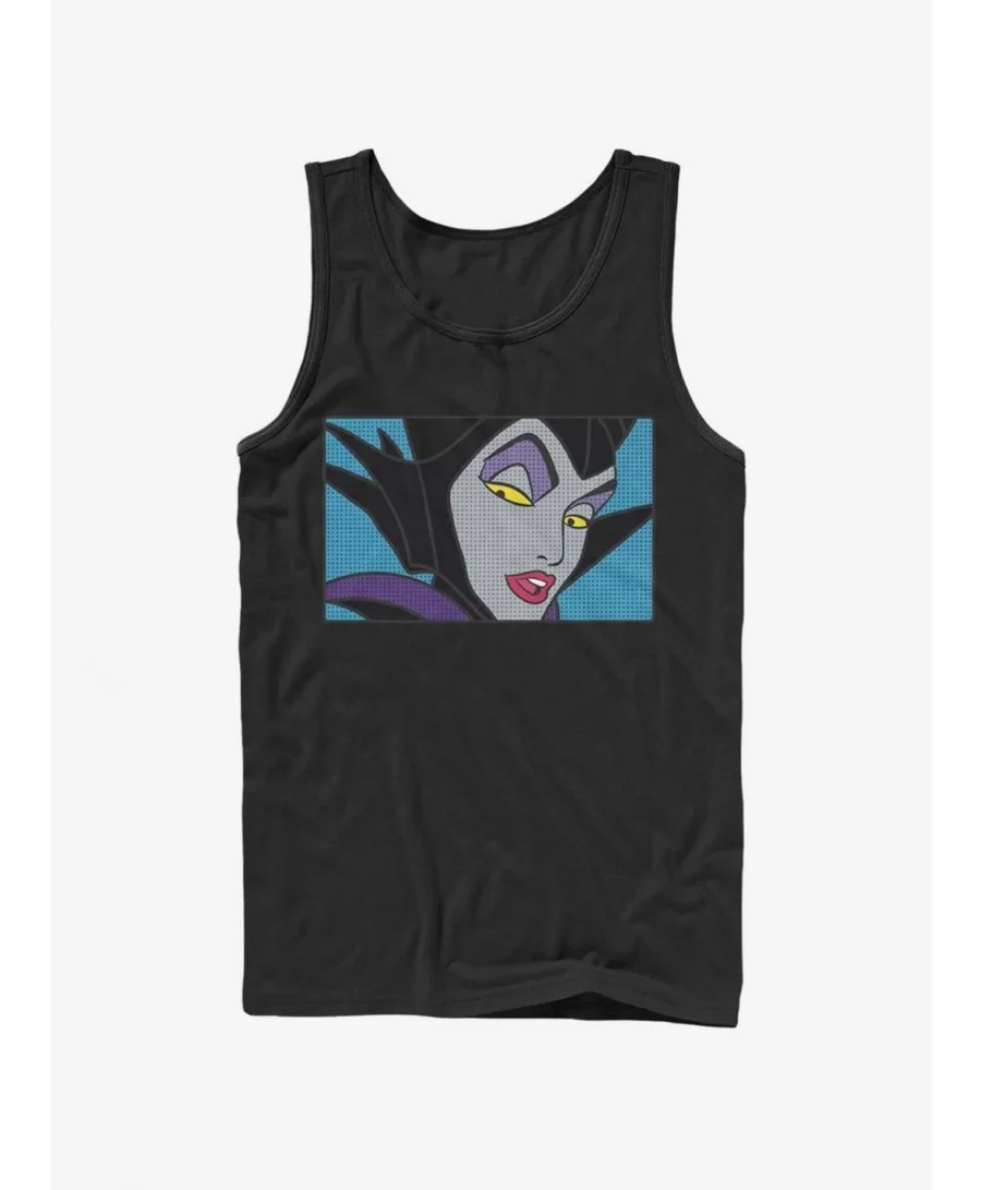 Clearance Disney Sleeping Beauty Maleficent Eyes Tank $8.96 Tanks