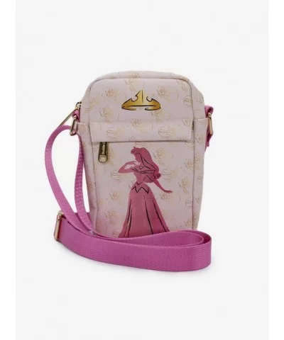 Discount Sale Disney Sleeping Beauty Princess Aurora And Fairy Godmothers Crossbody $12.57 Others