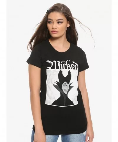 Hot Selling Disney Villains Wicked Maleficent Girls T-Shirt $4.55 T-Shirts