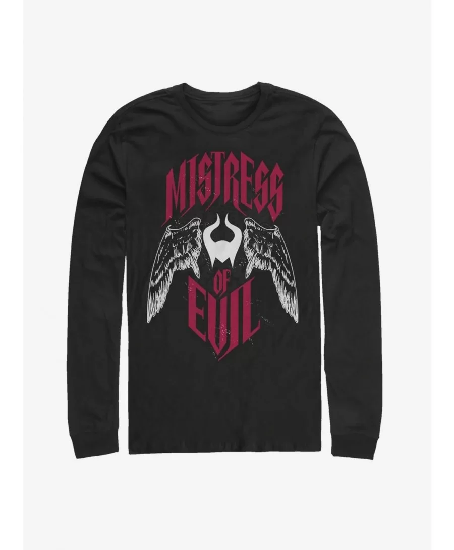 Clearance Disney Maleficent: Mistress of Evil With Wings Long-Sleeve T-Shirt $9.74 T-Shirts