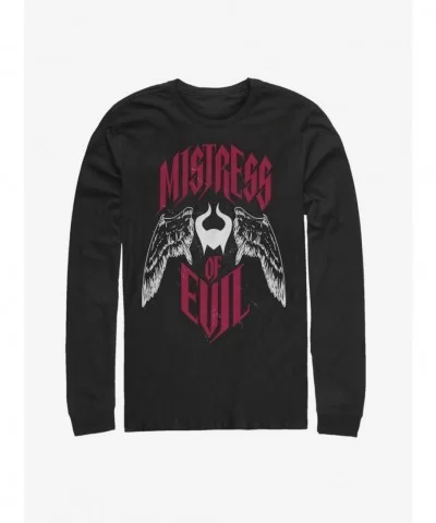 Clearance Disney Maleficent: Mistress of Evil With Wings Long-Sleeve T-Shirt $9.74 T-Shirts