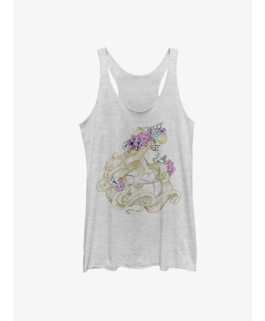 Value for Money Disney Princess Aurora Profile Girls Tanks $7.25 Tanks