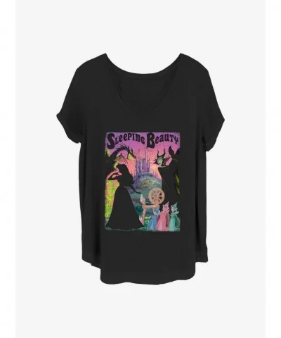 Value for Money Disney Sleeping Beauty Poster Girls T-Shirt Plus Size $11.33 T-Shirts