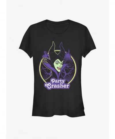 Fashion Disney Villains Maleficent Party Crasher Girls T-Shirt $10.21 T-Shirts