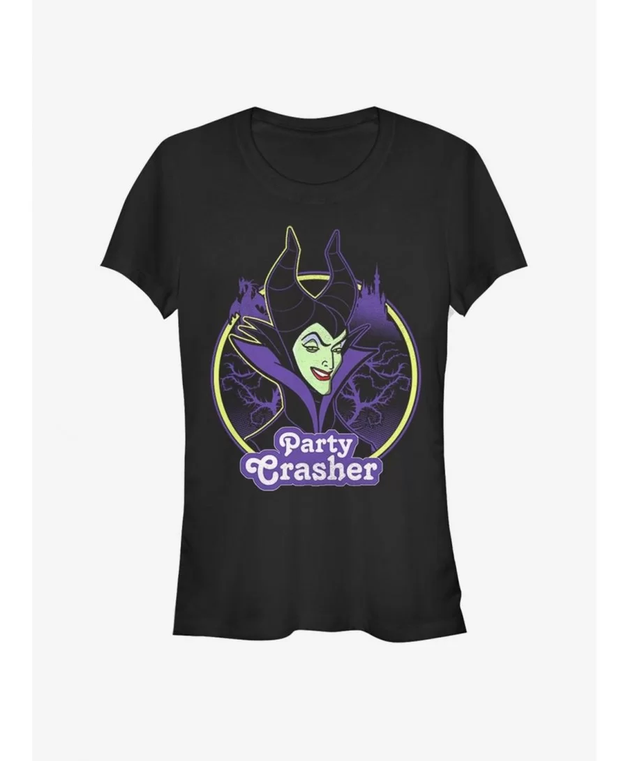 Fashion Disney Villains Maleficent Party Crasher Girls T-Shirt $10.21 T-Shirts