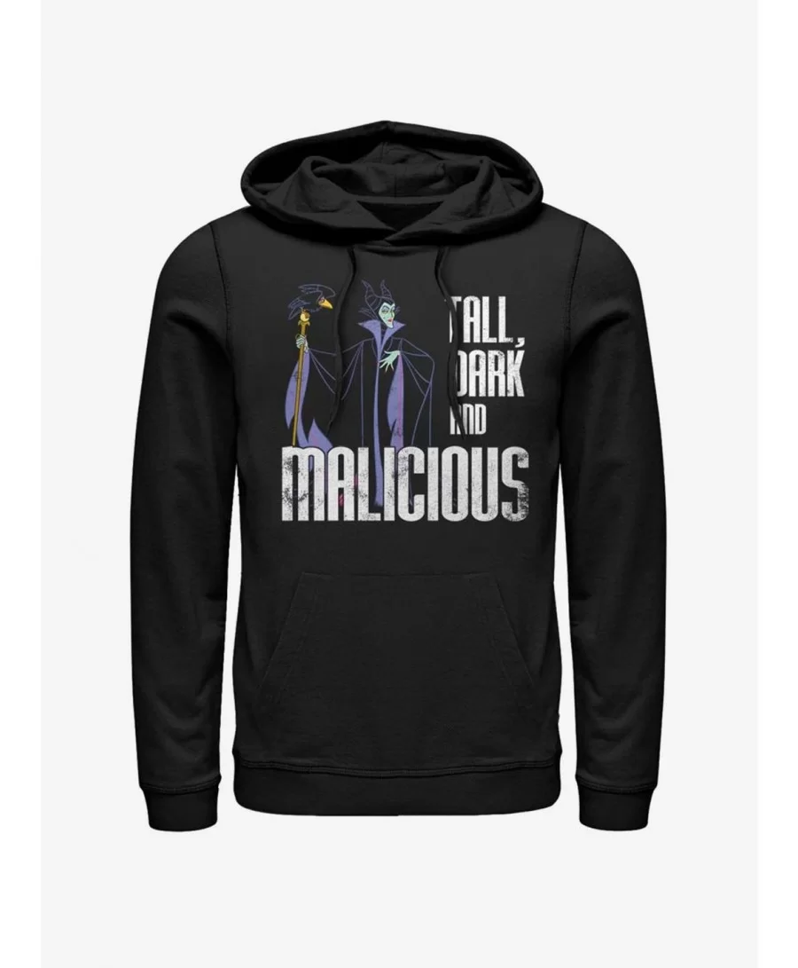 Seasonal Sale Disney Villains Maleficent Tall N' Dark Hoodie $16.16 Hoodies