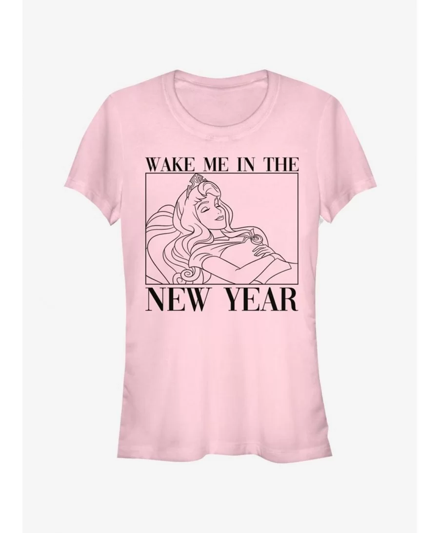 Hot Selling Disney Sleeping Beauty New Year Sleep Girls T-Shirt $9.71 T-Shirts