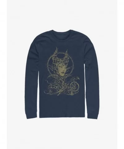 High Quality Disney Maleficent The Gift Long-Sleeve T-Shirt $9.21 T-Shirts