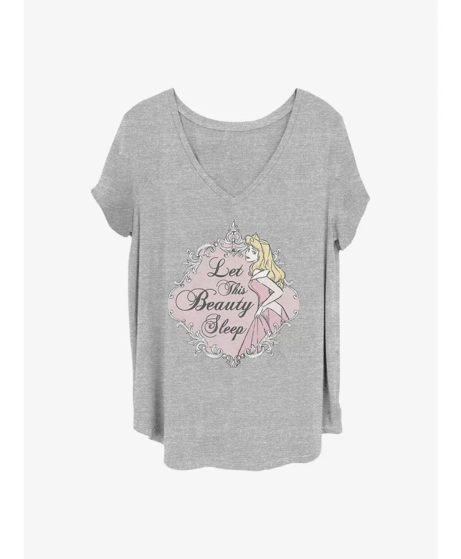 Seasonal Sale Disney Sleeping Beauty Let This Beauty Sleep Girls T-Shirt Plus Size $8.32 T-Shirts