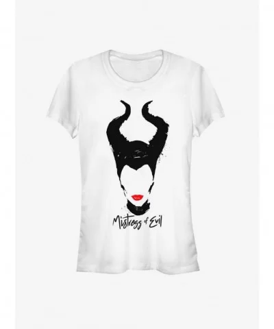 Big Sale Disney Maleficent: Mistress of Evil Red Lips Girls T-Shirt $8.96 T-Shirts