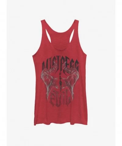 Absolute Discount Disney Maleficent: Mistress Of Evil Metal Horns Girls Tank $7.87 Tanks