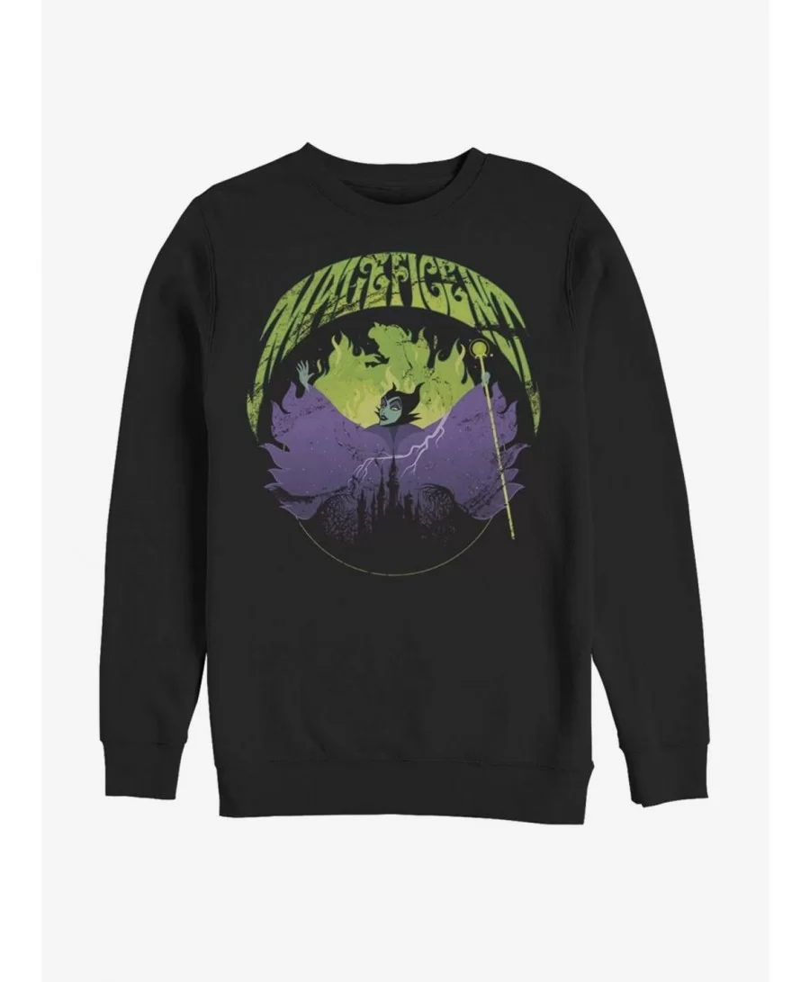 Discount Disney Villains Maleficent Maleficent Rock Sweatshirt $11.81 Sweatshirts