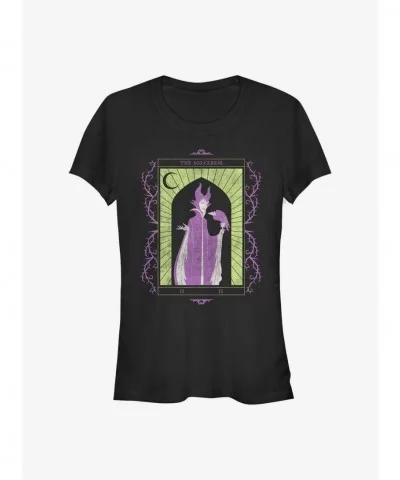 Trendy Disney Maleficent Maleficent Tarot Girls T-Shirt $7.47 T-Shirts