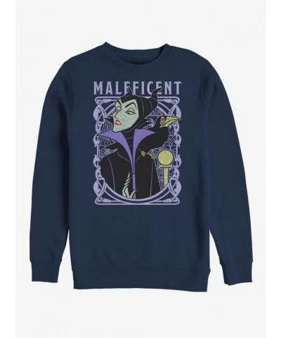 Crazy Deals Disney Sleeping Beauty Maleficent Color Crew Sweatshirt $8.86 Sweatshirts