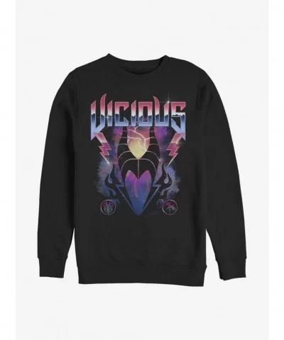 Trendy Disney Villains Maleficent Vicious Crew Sweatshirt $9.74 Sweatshirts