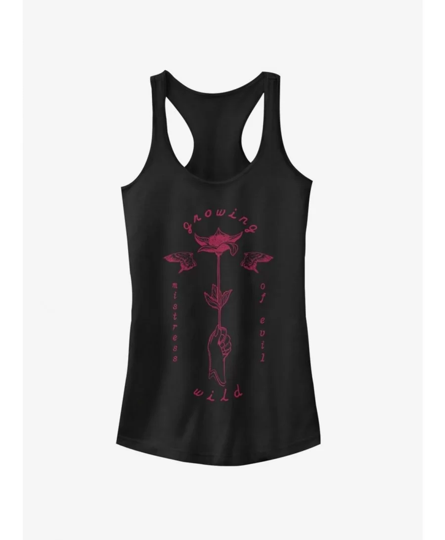 Sale Item Disney Maleficent: Mistress Of Evil Growling Wild Girls Tank $9.16 Tanks