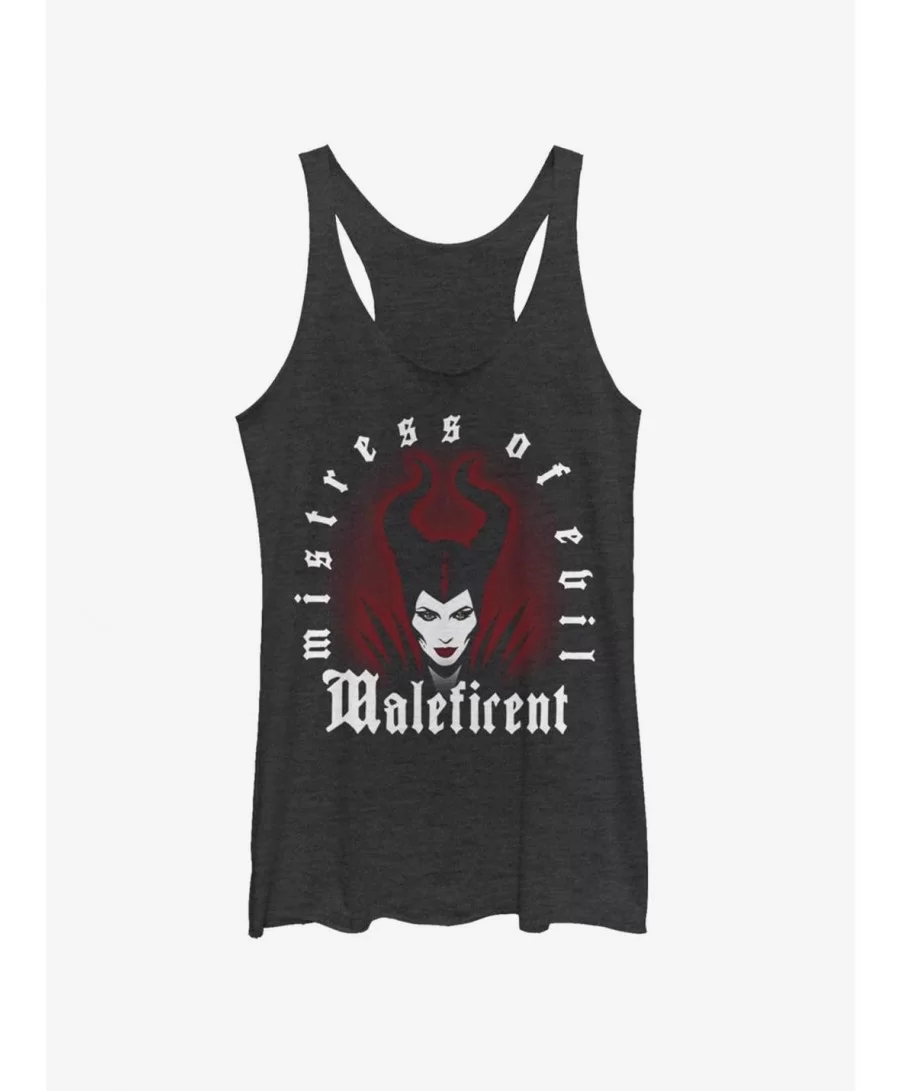 Cheap Sale Disney Maleficent: Mistress Of Evil Red Aura Girls Tank $10.36 Tanks