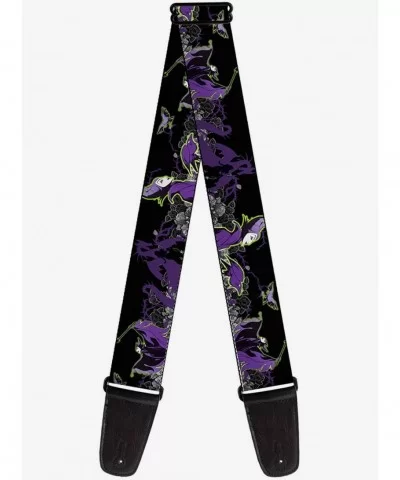 Value Item Disney Maleficent Diablo Black Roses Guitar Strap $10.96 Guitar Straps