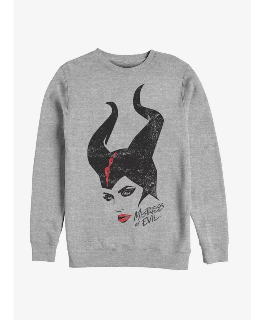 Wholesale Disney Maleficent: Mistress Of Evil Red Lipstick Sweatshirt $11.81 Sweatshirts