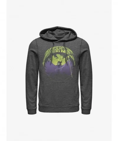 Clearance Disney Maleficent Maleficent Castle Flame Outline Hoodie $14.01 Hoodies