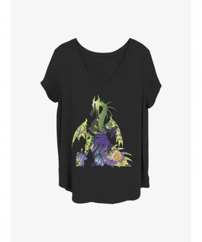 Clearance Disney Sleeping Beauty Dragon Form Girls T-Shirt Plus Size $6.94 T-Shirts