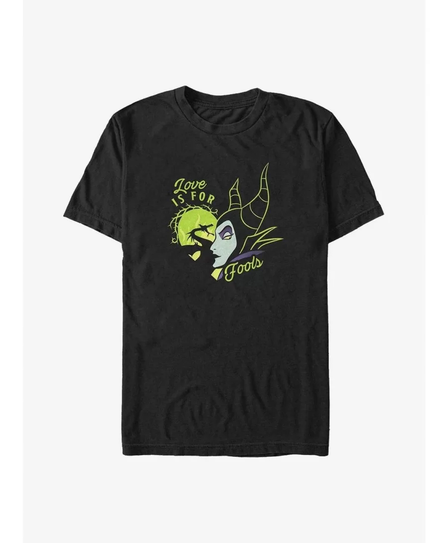 Crazy Deals Disney Maleficent Love Is For Fools Big & Tall T-Shirt $9.81 T-Shirts