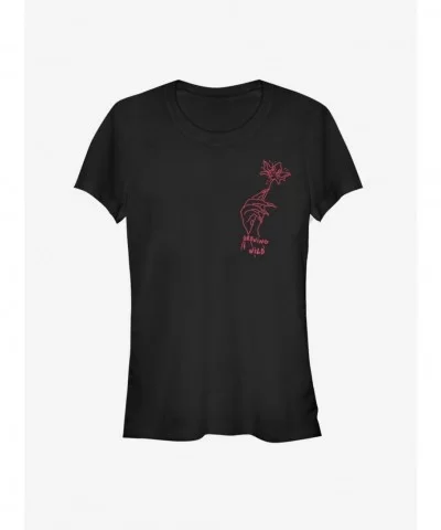 Unique Disney Maleficent: Mistress of Evil Wild Flower Girls T-Shirt $7.47 T-Shirts