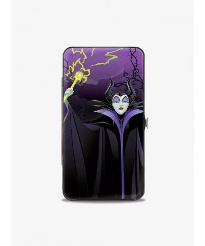 Sale Item Disney Sleeping Beauty Maleficent Forest of Thorns Hinged Wallet $9.20 Wallets