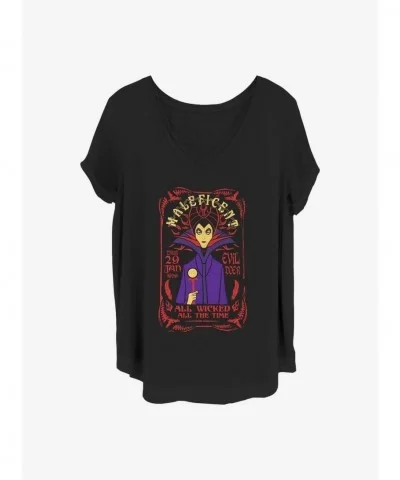 Wholesale Disney Maleficent Evil Doer Girls T-Shirt Plus Size $11.10 T-Shirts