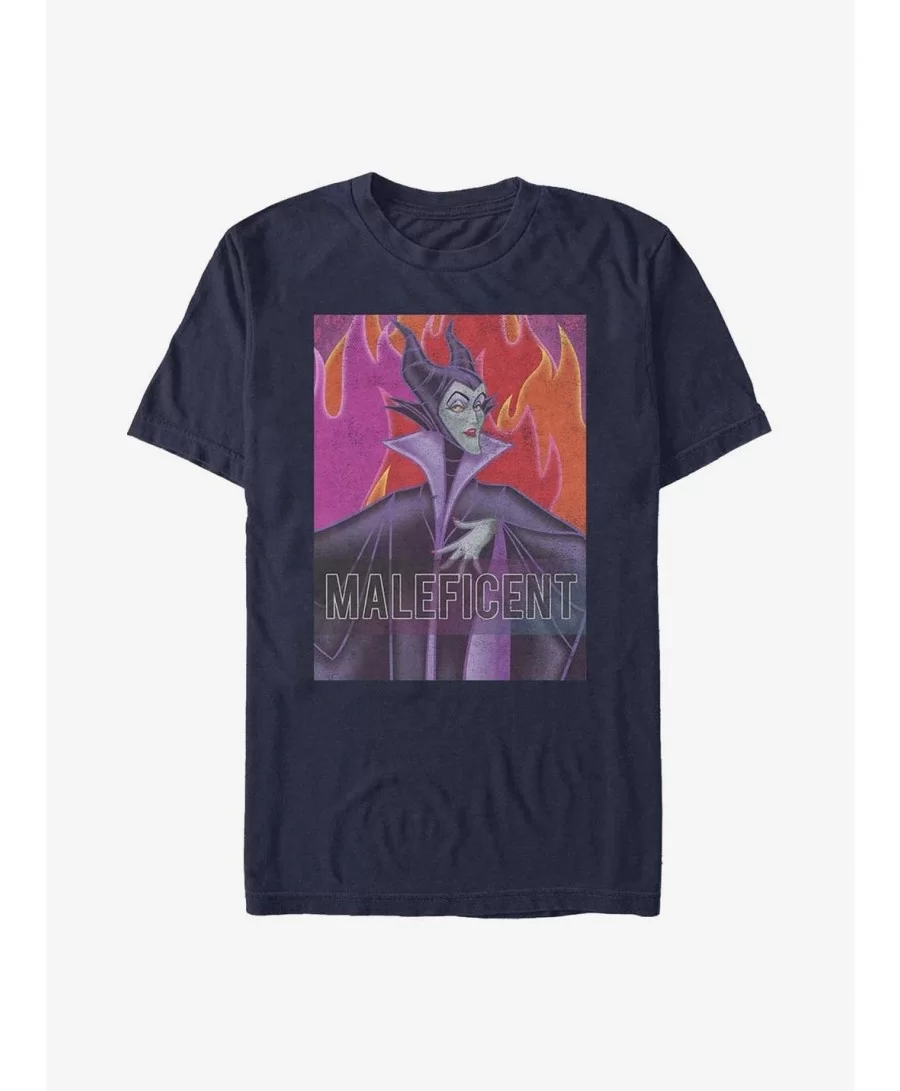 Flash Sale Disney Maleficent Flame Mali T-Shirt $7.89 T-Shirts