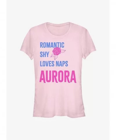 Low Price Disney Sleeping Beauty Aurora List Girls T-Shirt $11.45 T-Shirts