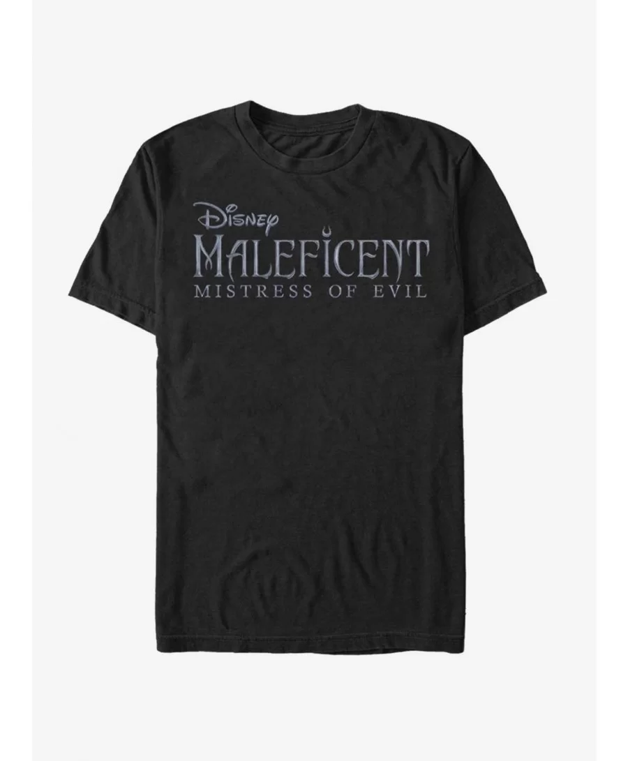 Exclusive Disney Maleficent: Mistress Of Evil Movie Title T-Shirt $9.32 T-Shirts