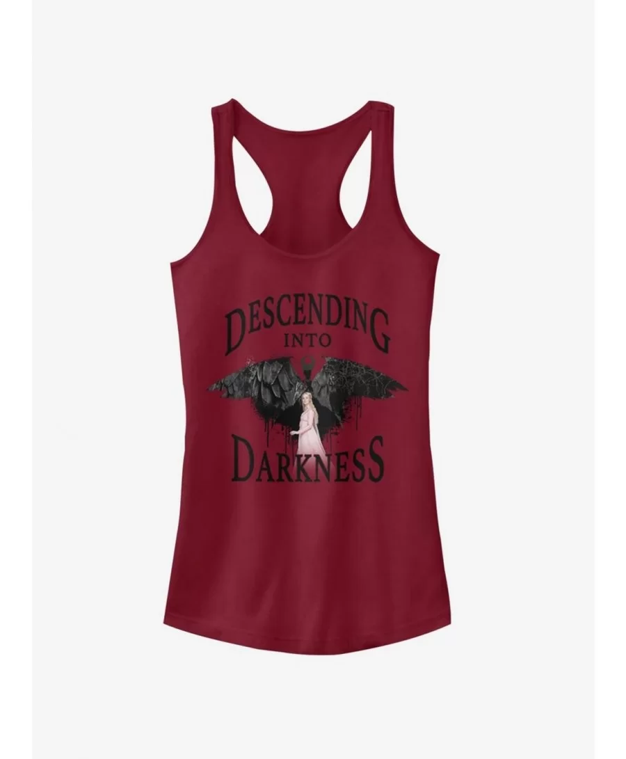 Value Item Disney Maleficent: Mistress Of Evil Descending Into Darkness Girls Tank $6.18 Tanks