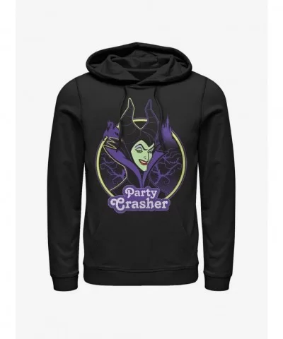 Sale Item Disney Villains Maleficent Party Crasher Hoodie $14.73 Hoodies