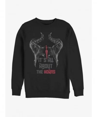 Crazy Deals Disney Maleficent: Mistress Of Evil It's All About The Horns Sweatshirt $14.17 Sweatshirts