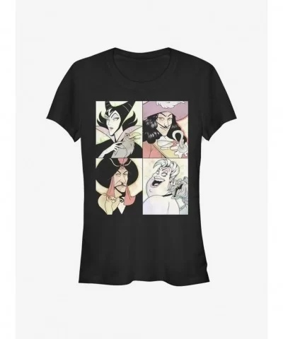 Absolute Discount Disney Villains Maleficent Anime Villains Girls T-Shirt $11.70 T-Shirts