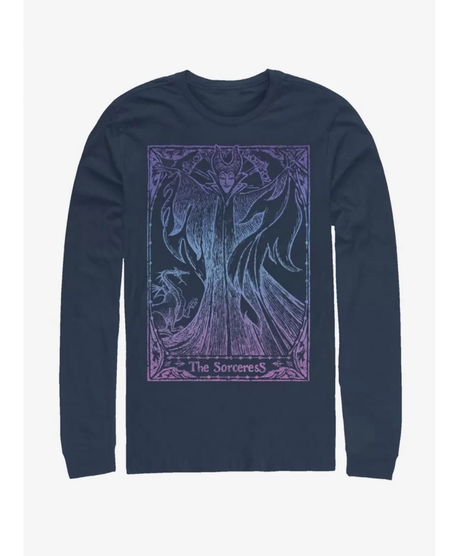 New Arrival Disney Sleeping Beauty Sorceress Long-Sleeve T-Shirt $10.53 T-Shirts