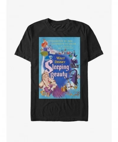 High Quality Disney Villains Maleficent Blue Sleeping Beauty Poster T-Shirt $9.32 T-Shirts