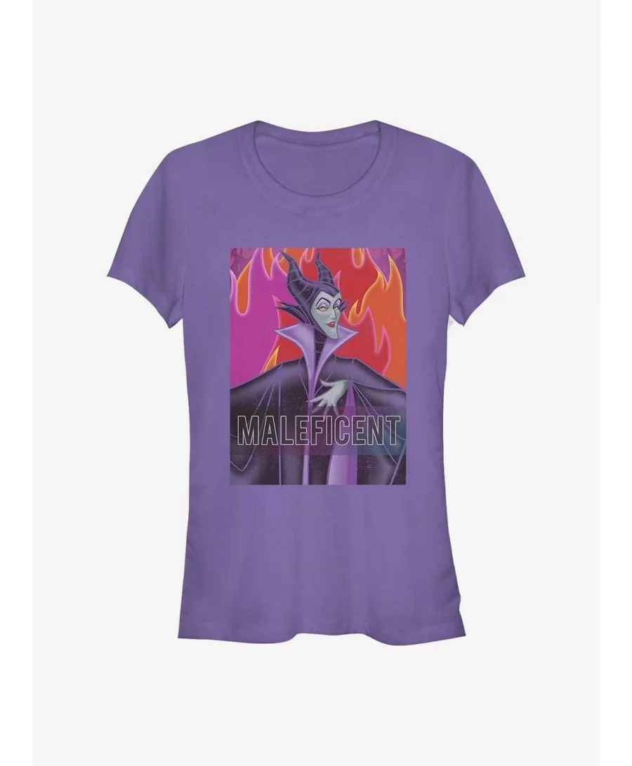 Exclusive Disney Maleficent Flame Mali Girls T-Shirt $10.71 T-Shirts