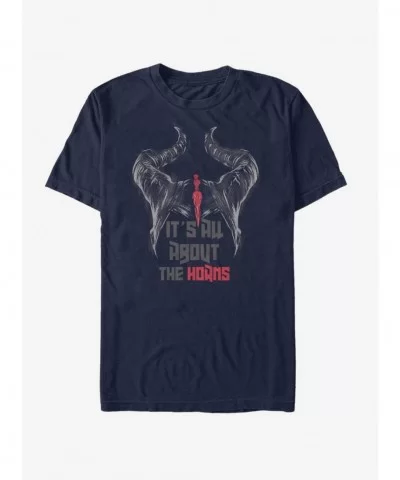 Discount Sale Disney Maleficent: Mistress Of Evil It's All About The Horns T-Shirt $10.04 T-Shirts