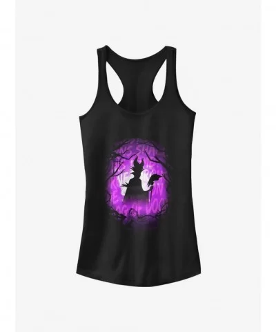 Limited Time Special Disney Sleeping Beauty Looming Doom Girls Tank $9.76 Tanks