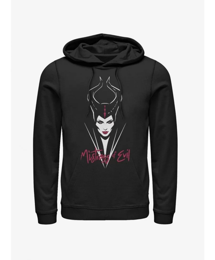 High Quality Disney Maleficent: Mistress Of Evil Red Lips Hoodie $11.85 Hoodies