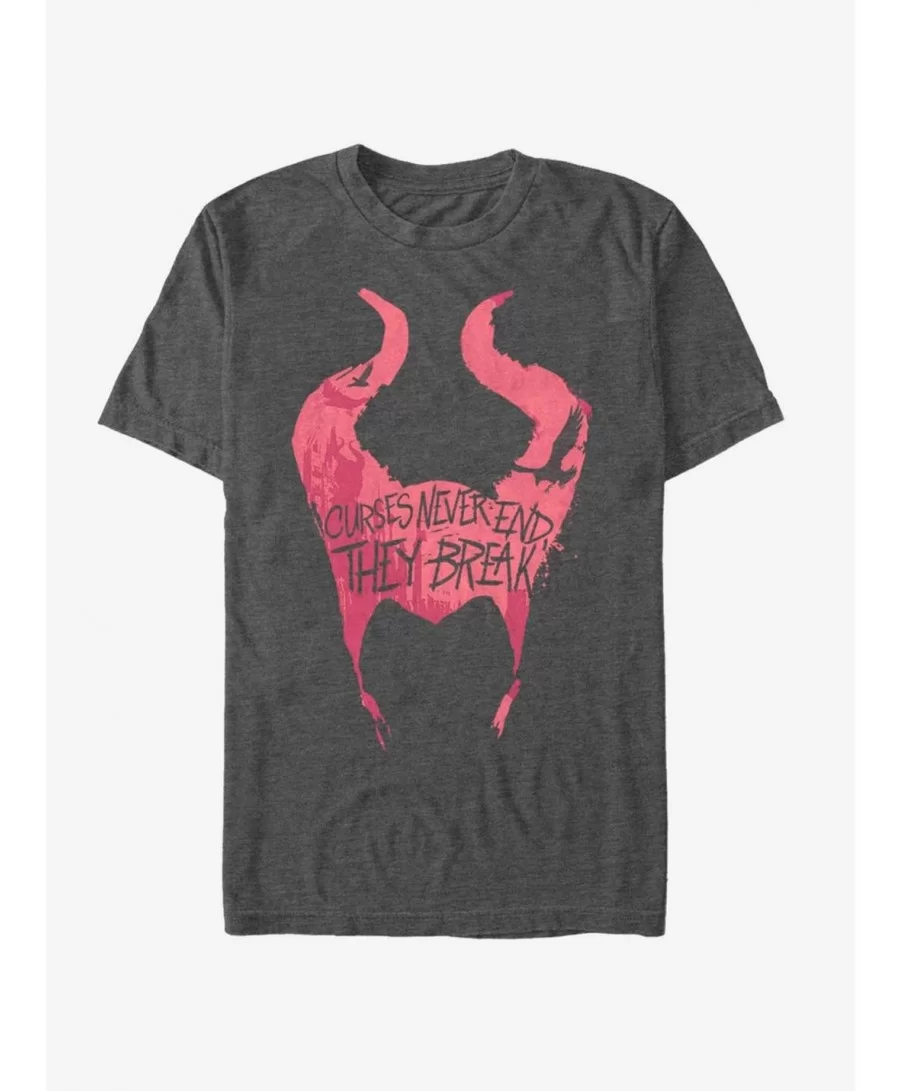 Big Sale Disney Maleficent: Mistress Of Evil Curses Break T-Shirt $8.84 T-Shirts