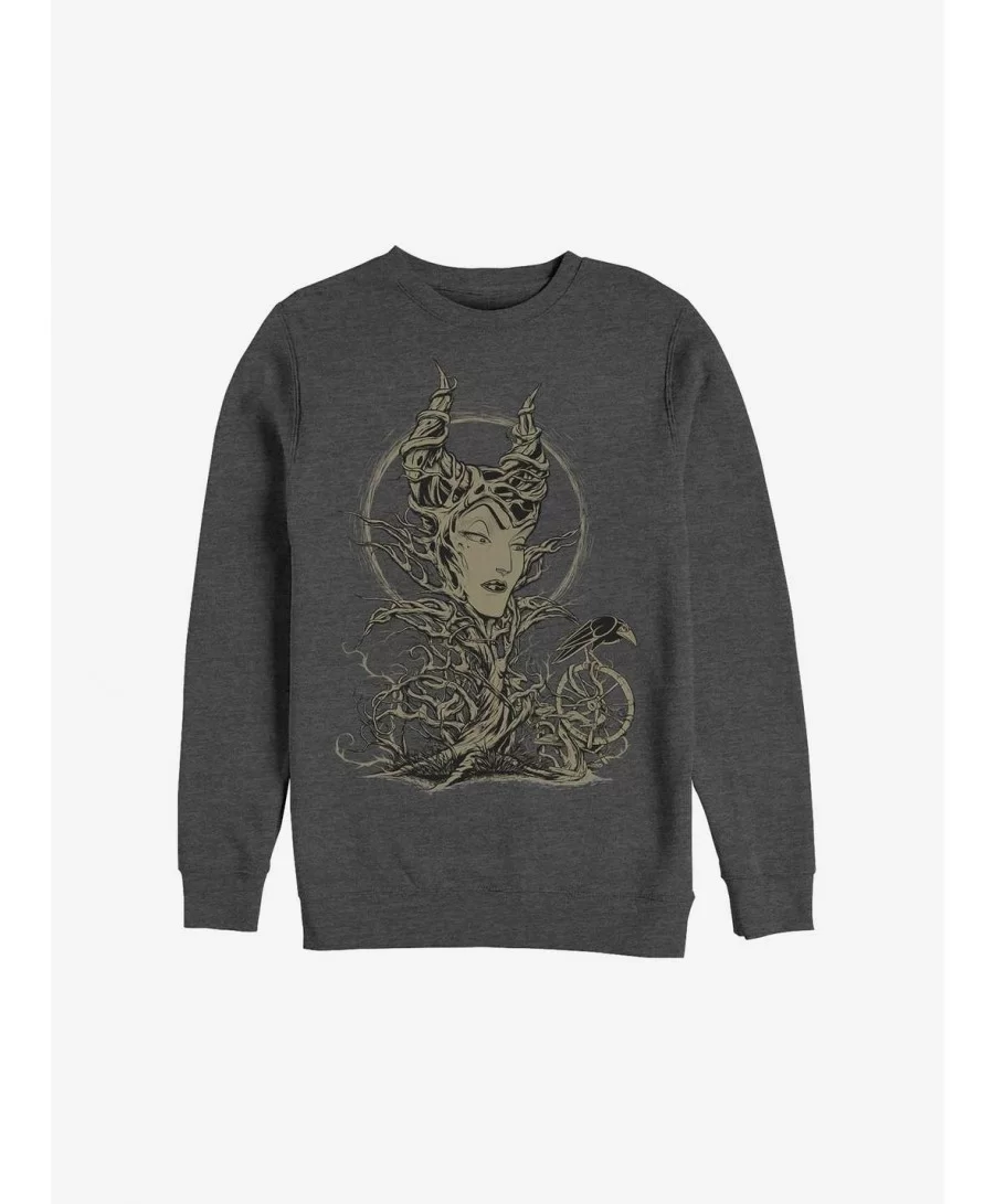 Exclusive Disney Maleficent The Gift Crew Sweatshirt $10.63 Sweatshirts