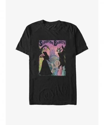 Bestselling Disney Sleeping Beauty Silhouette Poster Big & Tall T-Shirt $8.13 T-Shirts