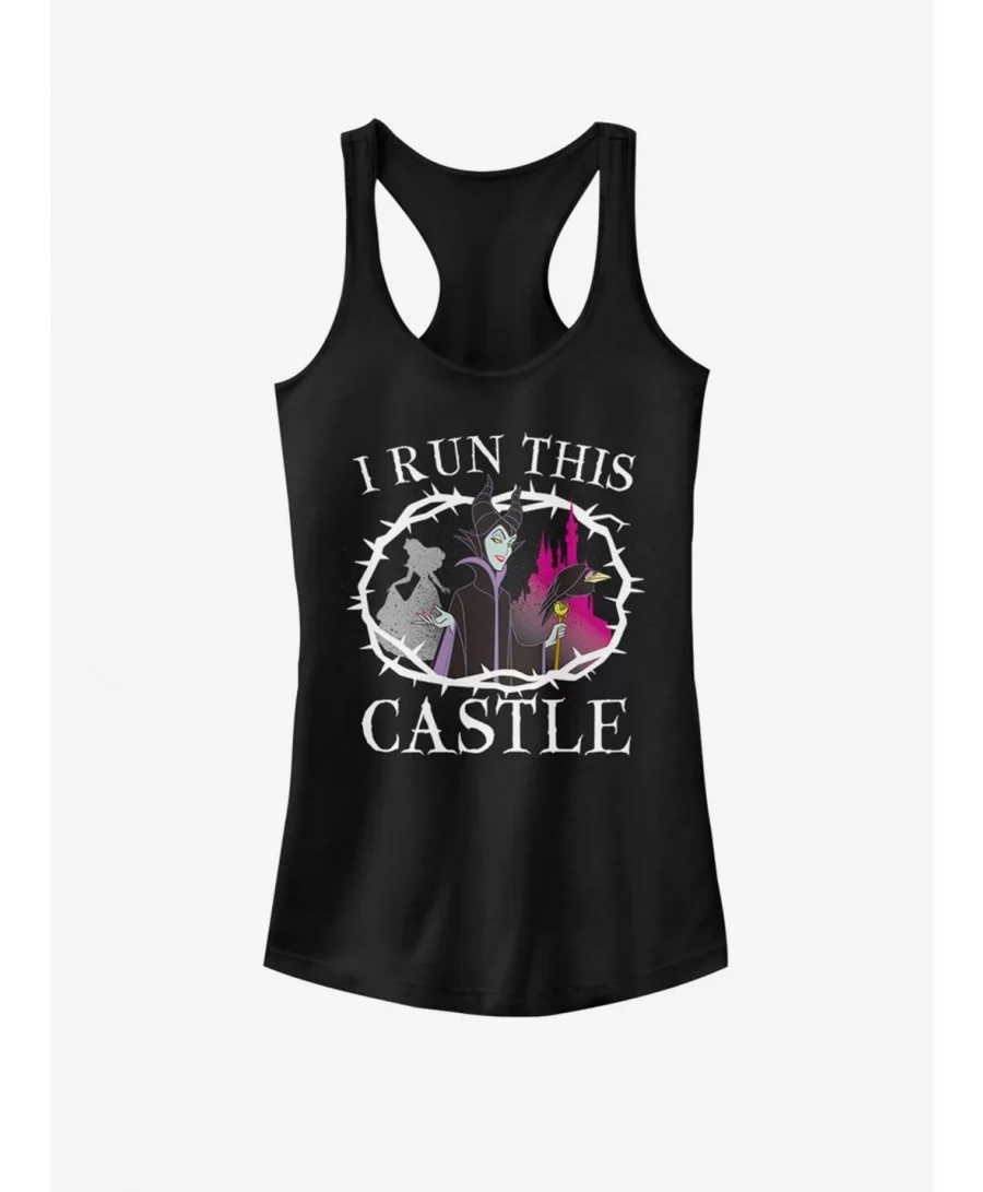 Value Item Disney Sleeping Beauty I Run This Castle Girls Tank $7.97 Tanks