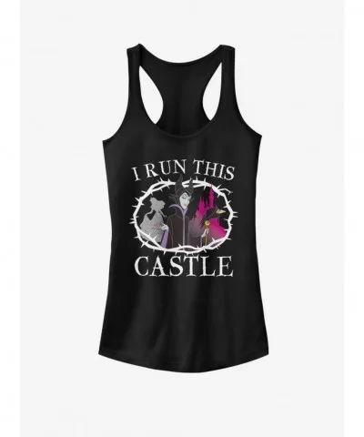 Value Item Disney Sleeping Beauty I Run This Castle Girls Tank $7.97 Tanks